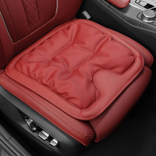 Red leather car - leather, accessories