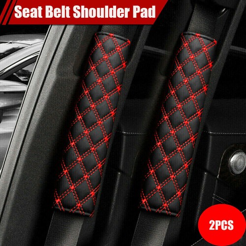 Pair car seat belt - pair, pads