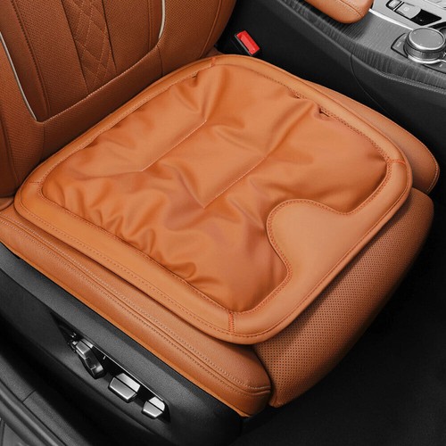 Orange leather car - orange,