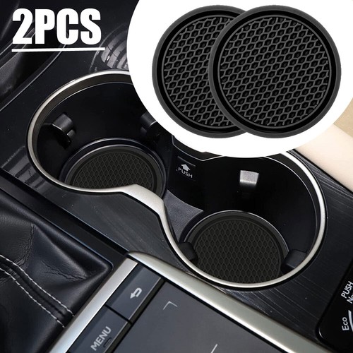 Black car cup holder - black,